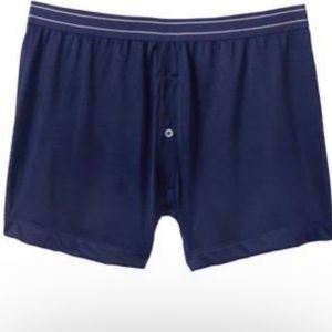 John Blair 2 pack extended briefs, navy, SZ Large